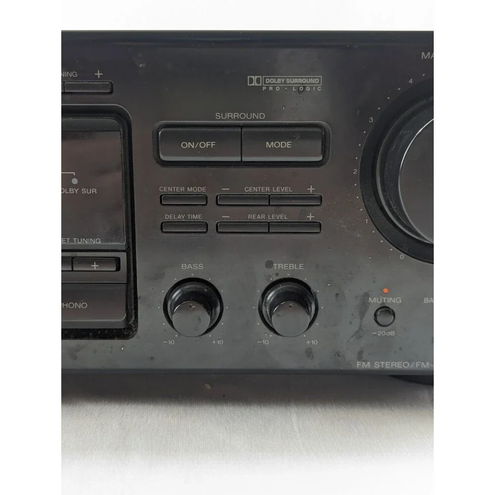 Sony STR-D865 5.1 Ch Surround Sound AM FM Stereo Receiver No LCD Powers On